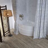 Шторка для ванной комнаты Aima Design У37613 белая