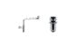 Комплект 2 в 1: сифон и донный клапан Wellsee Drainage System 182124001