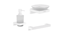 Набор аксессуаров для ванной Hansgrohe AddStoris 01.1