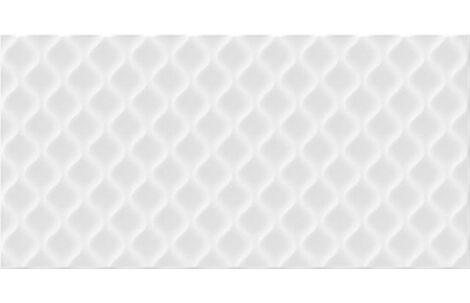 Cersanit Deco белый рельеф 59.8x29.8