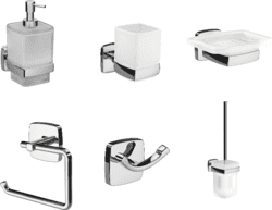 Набор аксессуаров для ванной и туалета Am.Pm Gem 01.1
