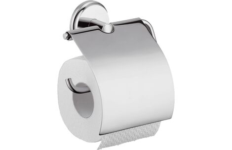 Держатель для туалетной бумаги с крышкой Hansgrohe Logis Classic