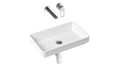Комплект раковины и смесителя 3 в 1 Lavinia Boho Bathroom Sink Slim 21510156