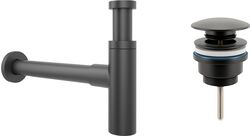 Комплект 2 в 1: сифон и донный клапан Wellsee Drainage System 182120003