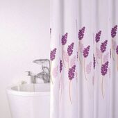 Шторка для ванной комнаты Iddis Lavender Happiness