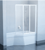 Складная пластиковая шторка для ванны Ravak VS3