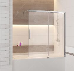 Раздвижная стеклянная шторка для ванны RGW Screens SC-43