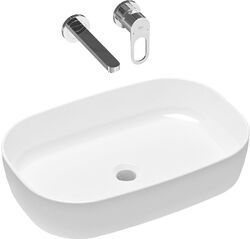 Комплект раковины и смесителя 2 в 1 Lavinia Boho Bathroom Sink Slim 21510153