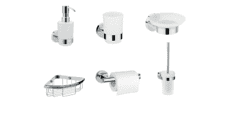Набор аксессуаров для ванной и туалета Hansgrohe Logis Universal 03.1