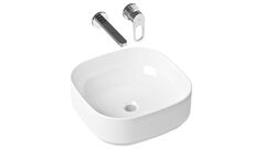 Комплект раковины и смесителя 2 в 1 Lavinia Boho Bathroom Sink Slim 21510165