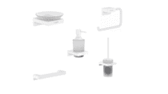 Набор аксессуаров для ванной и туалета Hansgrohe AddStoris 01.1