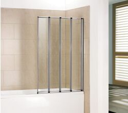 Складная стеклянная шторка для ванны RGW Screens SC-23