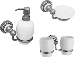 Набор аксессуаров для ванной Fixsen Bogema 3