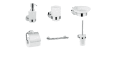 Набор аксессуаров для ванной и туалета Hansgrohe Logis Universal 02.2