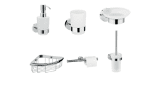 Набор аксессуаров для ванной и туалета Hansgrohe Logis Universal 01.1