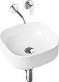 Комплект раковины и смесителя 4 в 1 Lavinia Boho Bathroom Sink Slim 21510 033/142/143
