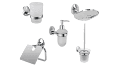 Набор аксессуаров для ванной и туалета Fixsen Europa 2.01