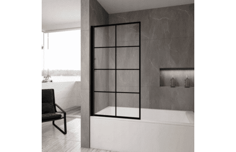 Неподвижная стеклянная шторка для ванны Rea Lagos - 1 Fix