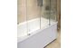 Раздвижная стеклянная шторка для ванны GuteWetter Slide Part GV-865